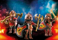 Imaginaire|Action & Aventure|PLAYMOBIL 3 combattants Burnham Raiders