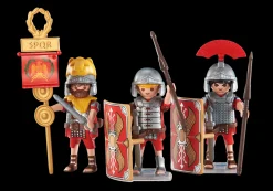 Histoire|PLAYMOBIL 3 soldats romains