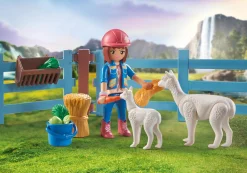 Les Animaux|PLAYMOBIL Amelia & Whisper avec box pour chevaux