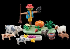 Les Animaux|PLAYMOBIL Animaux de la ferme et épouvantail