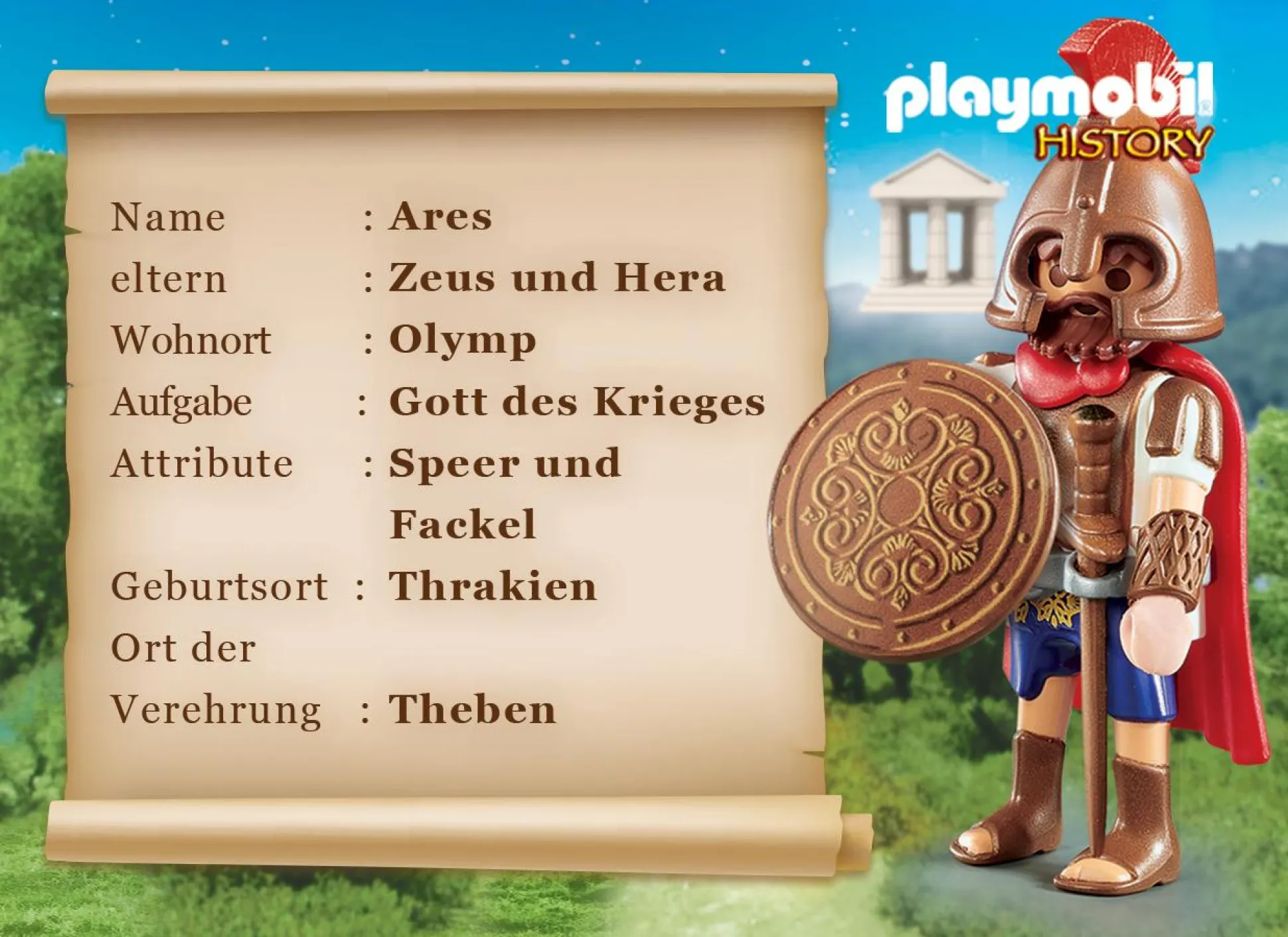 Histoire|PLAYMOBIL Arès