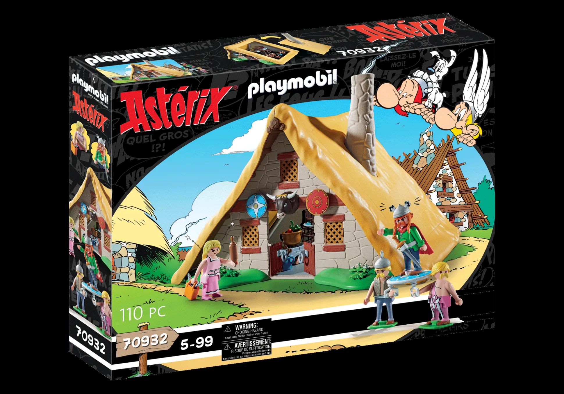Films Et Séries|Asterix|PLAYMOBIL Astérix : La hutte d'Abraracourcix