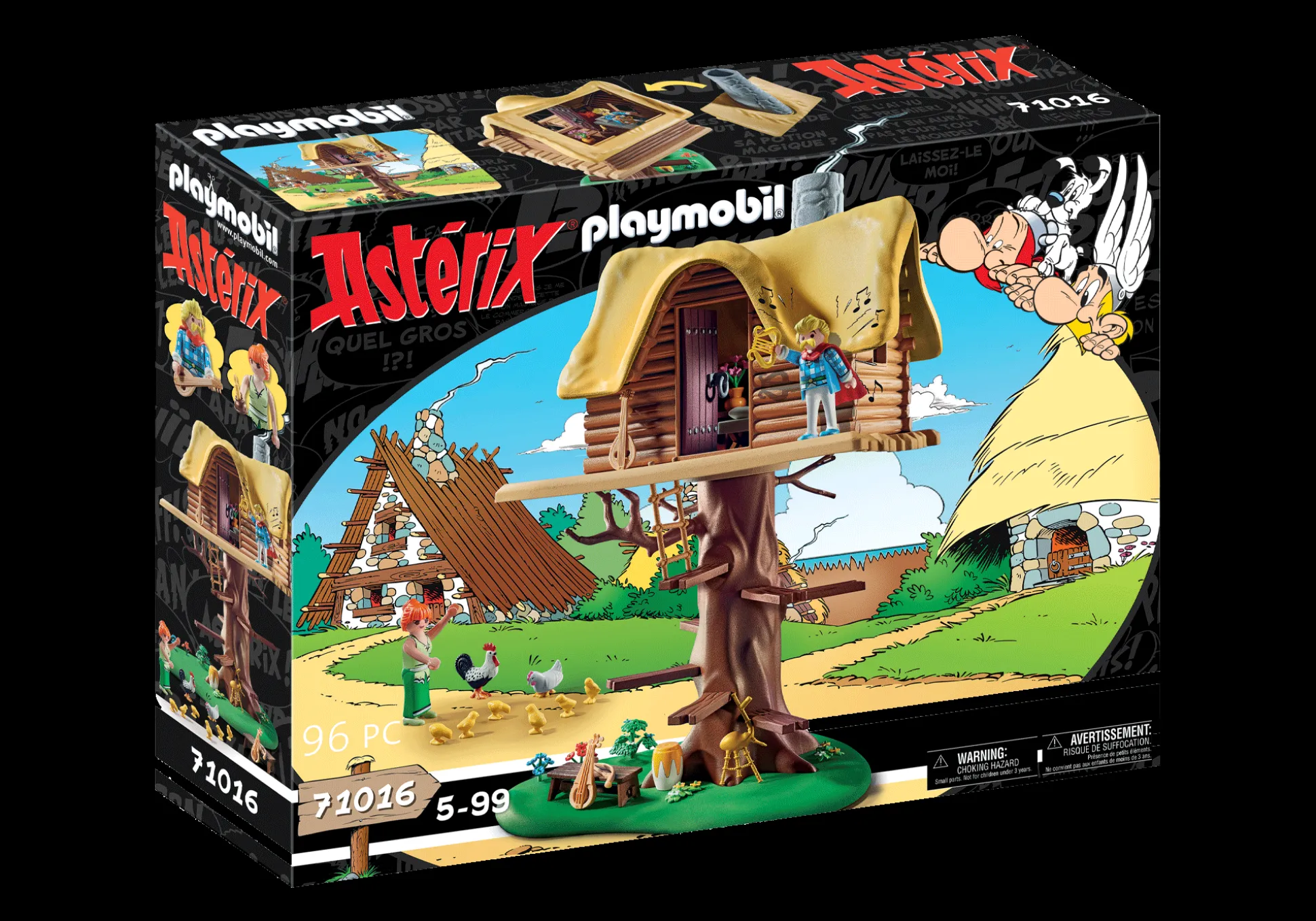 Films Et Séries|Asterix|PLAYMOBIL Astérix : La hutte d'Assurancetourix