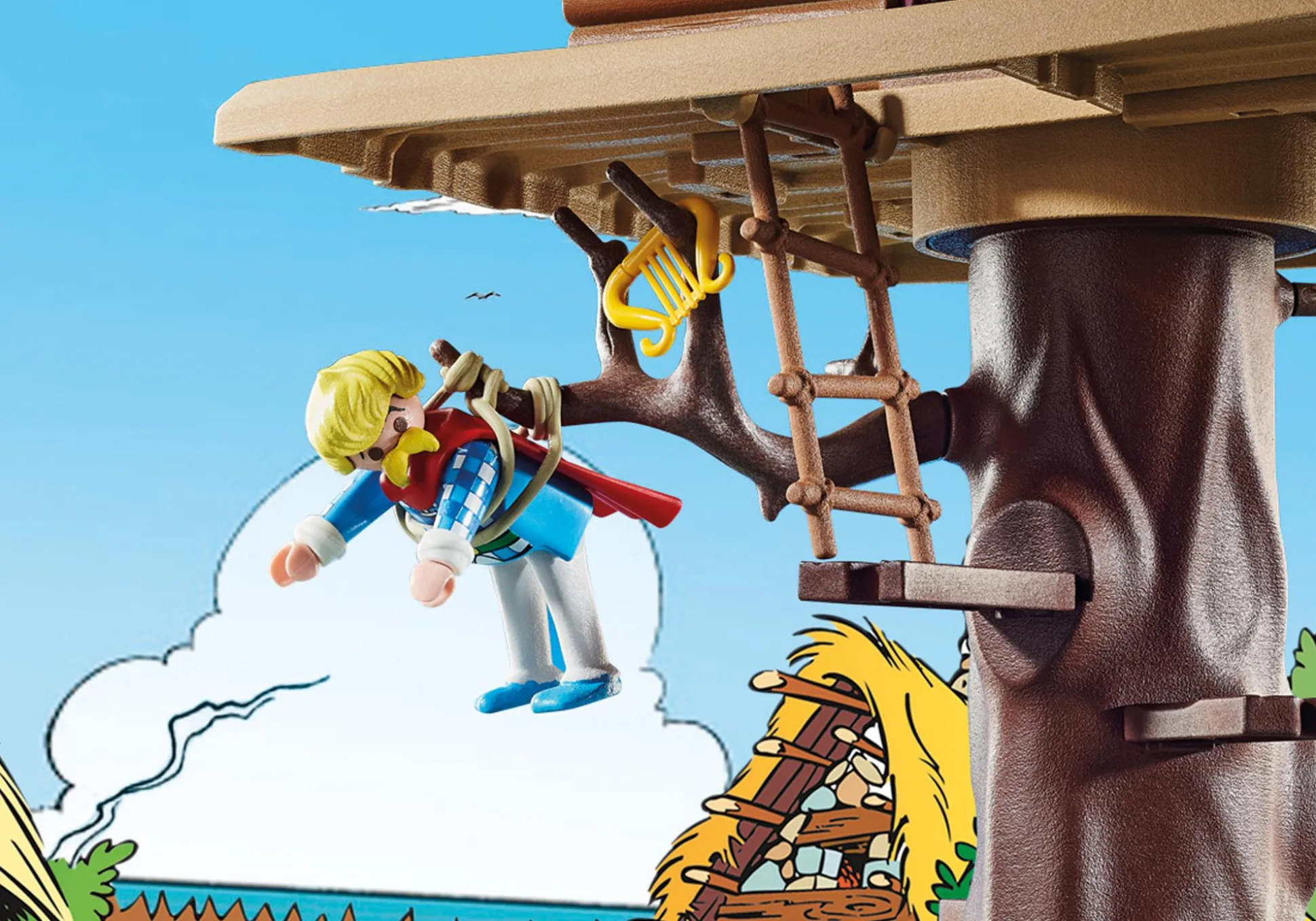 Films Et Séries|Asterix|PLAYMOBIL Astérix : La hutte d'Assurancetourix