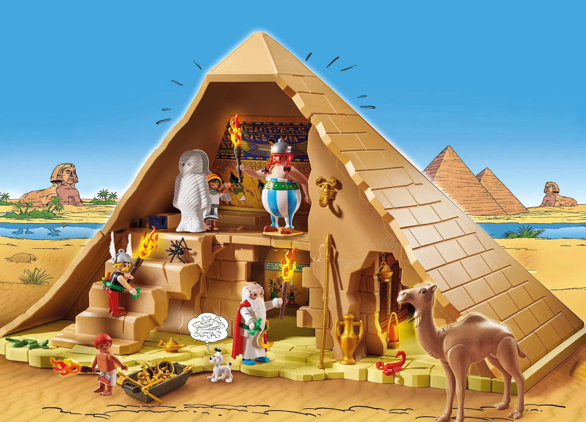 Films Et Séries|Asterix|PLAYMOBIL Astérix : La Pyramide du Pharaon