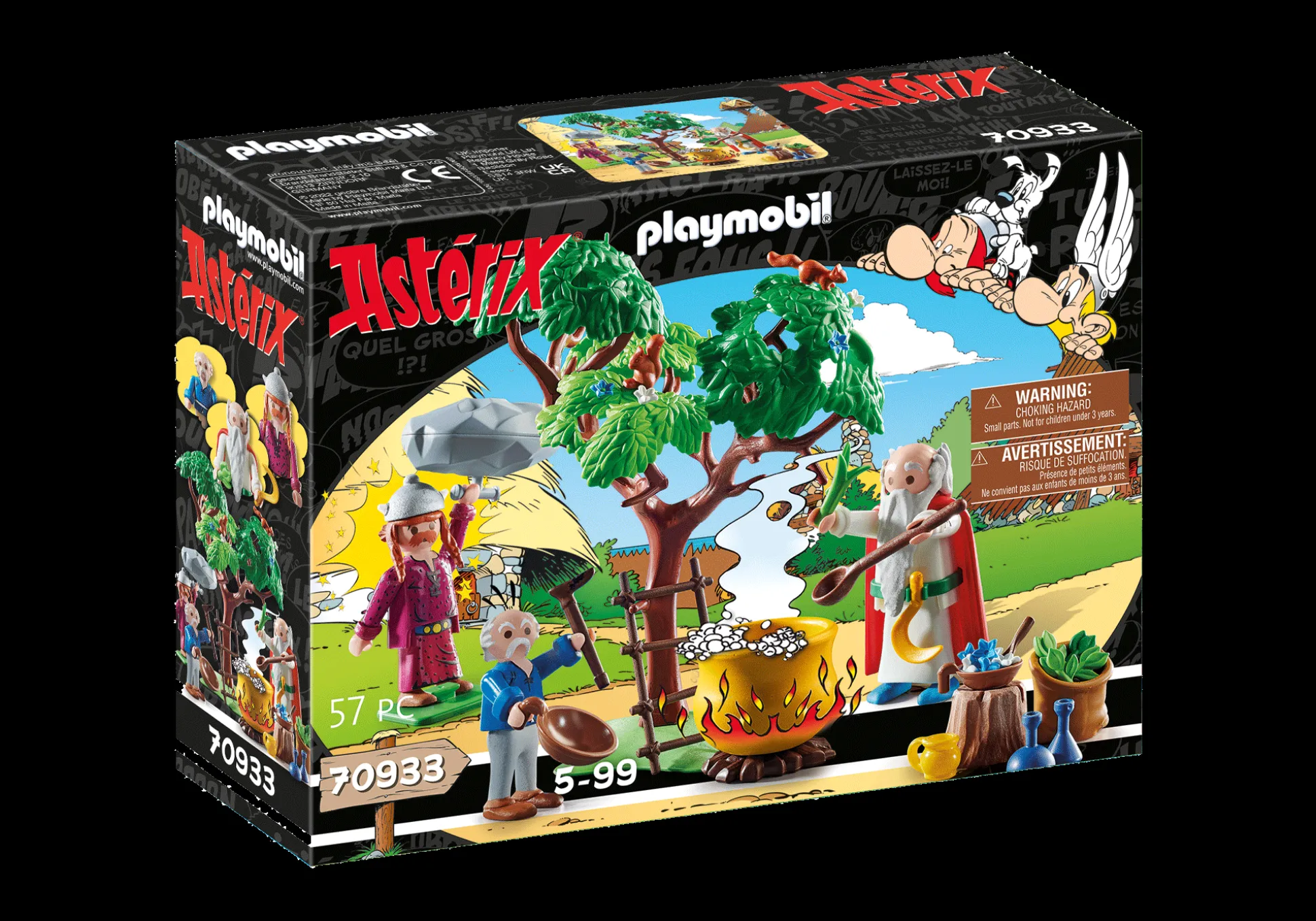 Films Et Séries|Asterix|PLAYMOBIL Astérix : Panoramix et chaudron de Potion Magique