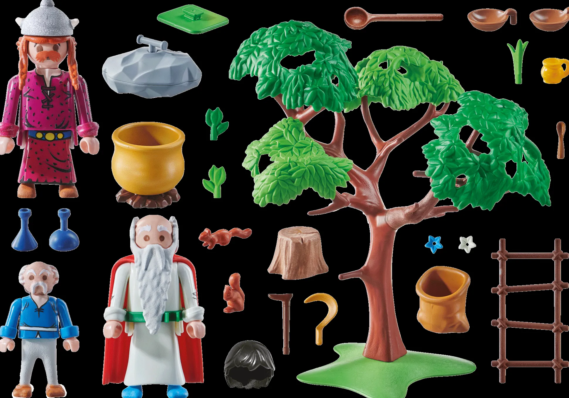 Films Et Séries|Asterix|PLAYMOBIL Astérix : Panoramix et chaudron de Potion Magique