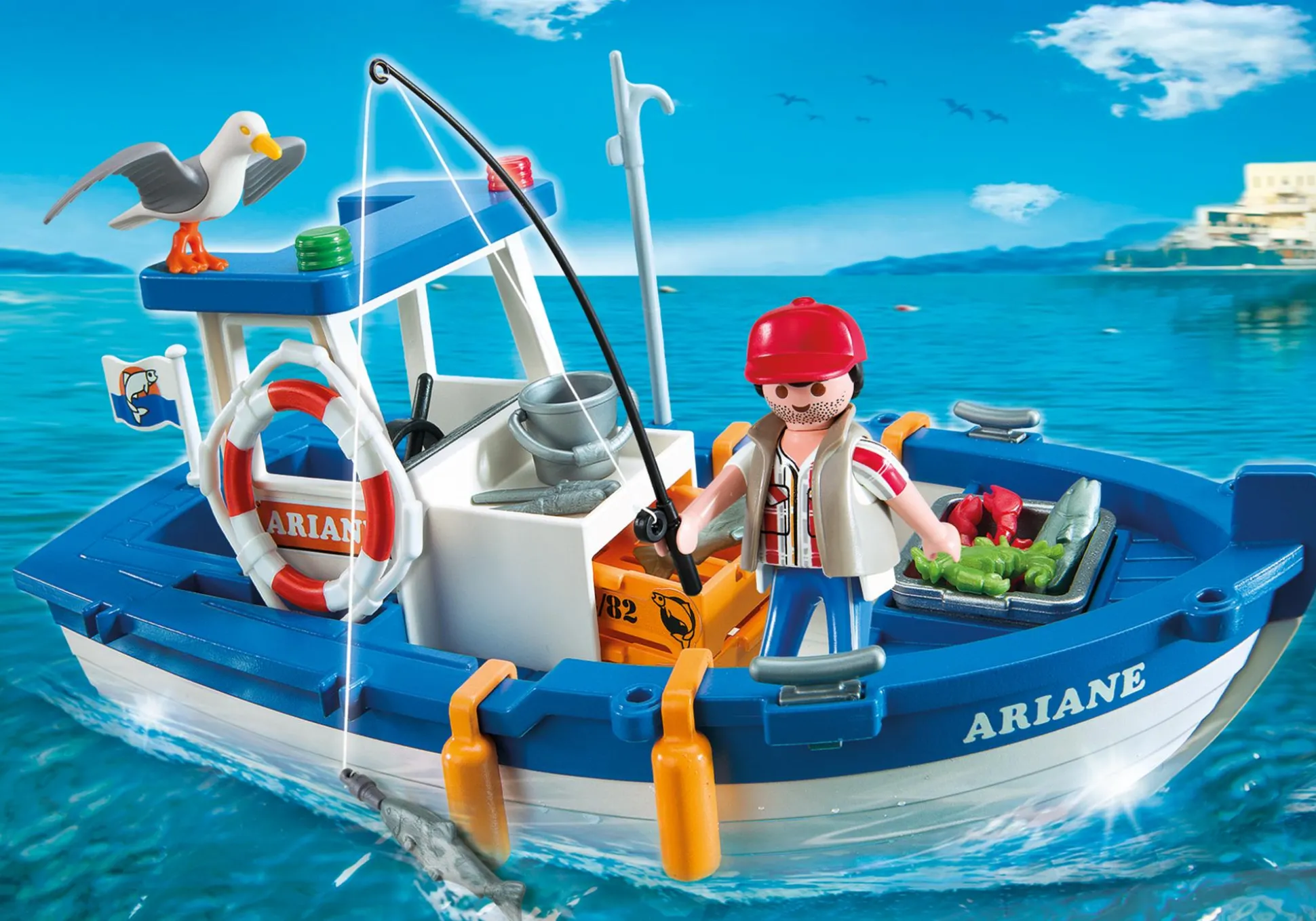 La Vie Quotidienne|My Life|PLAYMOBIL Bateau de pêche