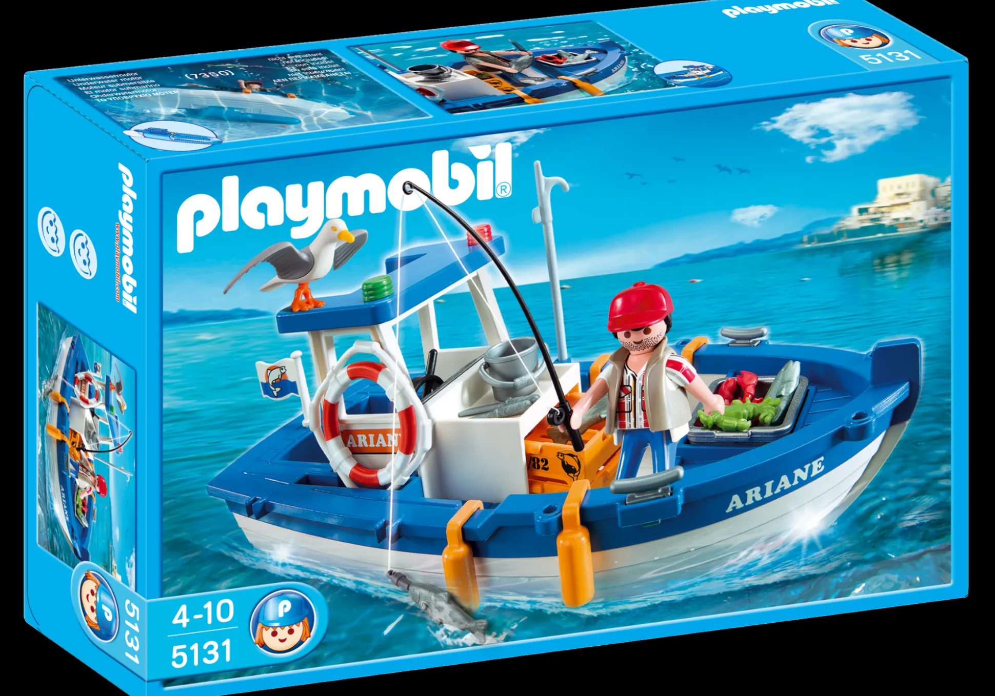 La Vie Quotidienne|My Life|PLAYMOBIL Bateau de pêche