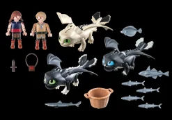 Imaginaire|Dinos & Dragons|PLAYMOBIL Bébés dragons avec enfants