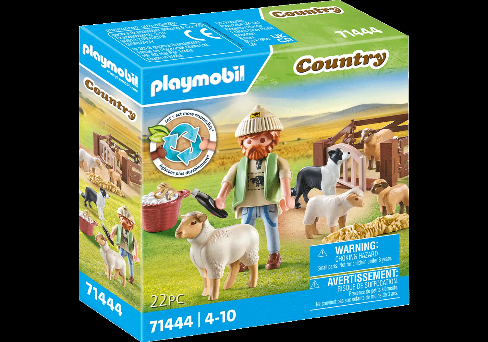 La Vie Quotidienne|Les Animaux|PLAYMOBIL Berger avec moutons