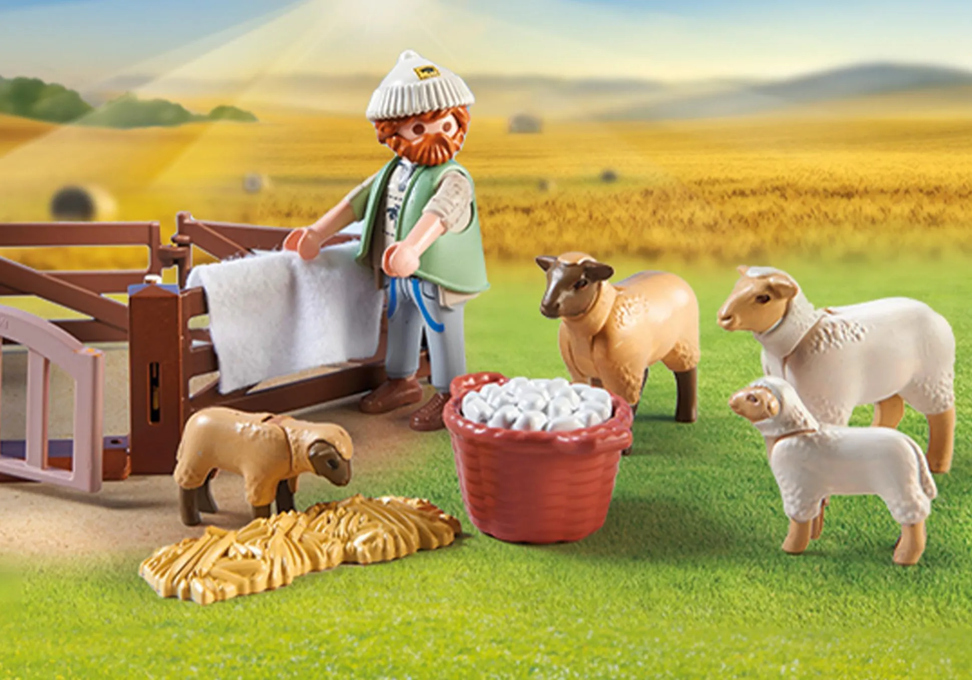 La Vie Quotidienne|Les Animaux|PLAYMOBIL Berger avec moutons
