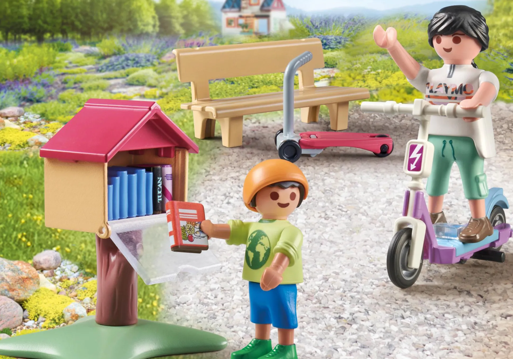 La Vie Quotidienne|My Life|PLAYMOBIL Boîte à livres avec maman et enfant