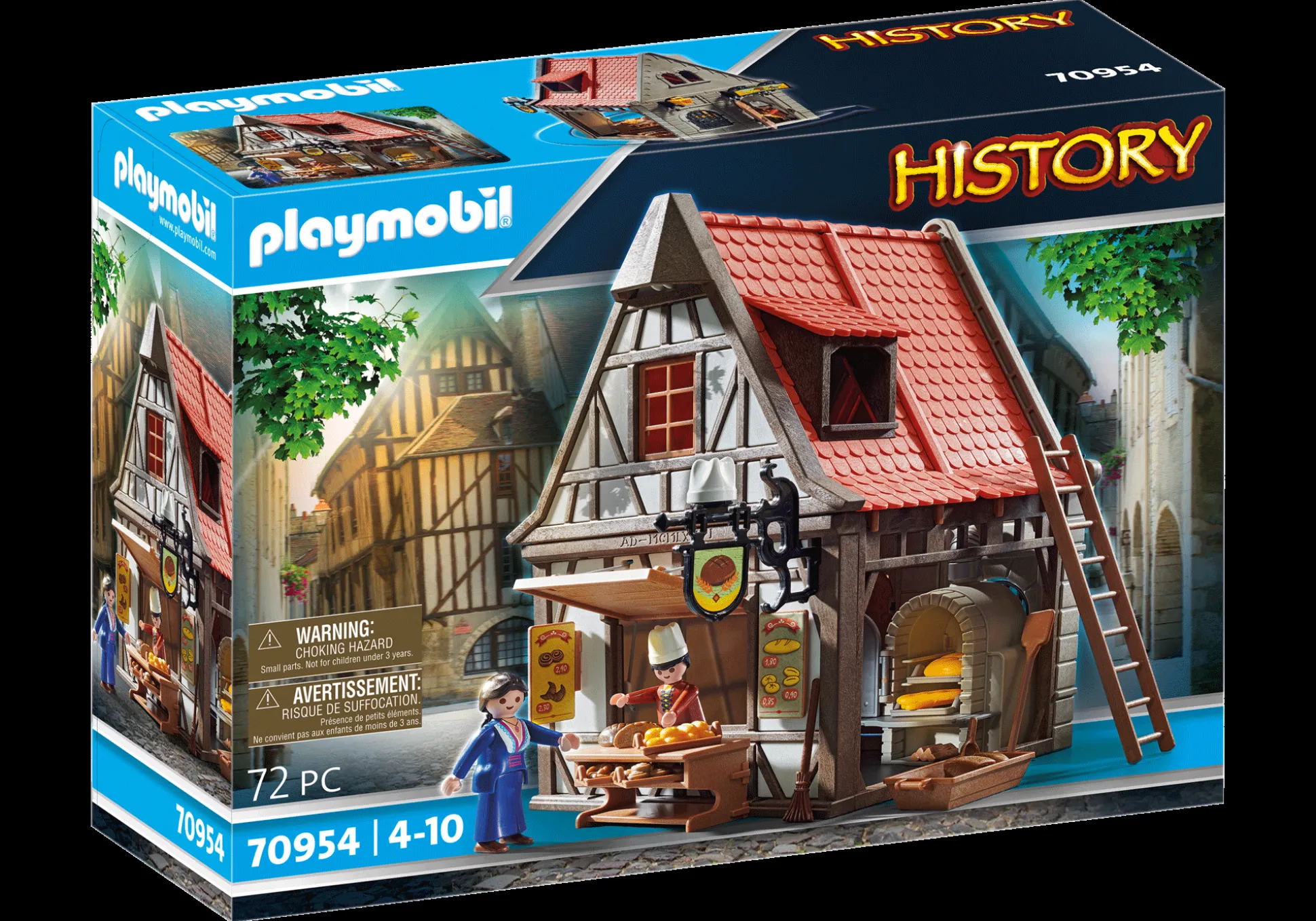 Histoire|PLAYMOBIL Boulangerie du Moyen-Age