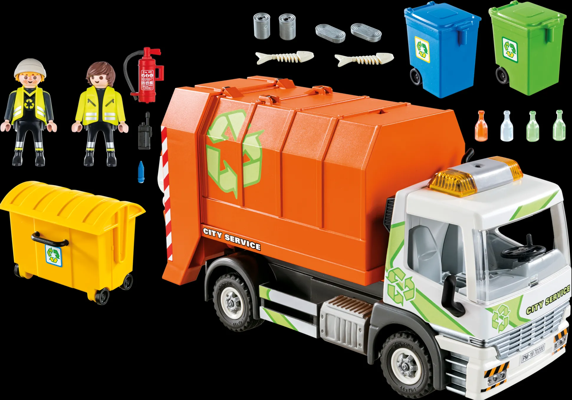 Héros Du Quotidien|My Life|PLAYMOBIL Camion de recyclage des ordures