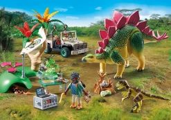 Imaginaire|Dinos & Dragons|PLAYMOBIL Campement des explorateurs avec dinosaures