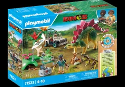 Imaginaire|Dinos & Dragons|PLAYMOBIL Campement des explorateurs avec dinosaures