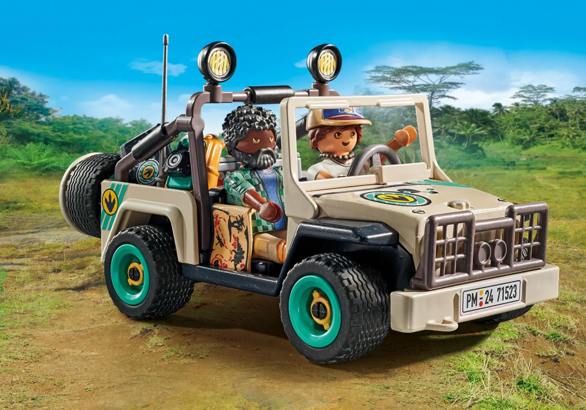 Imaginaire|Dinos & Dragons|PLAYMOBIL Campement des explorateurs avec dinosaures