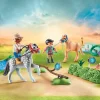 Les Animaux|PLAYMOBIL Cavaliers avec poneys et saut d'obstacles