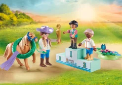 Les Animaux|PLAYMOBIL Cavaliers avec poneys et saut d'obstacles