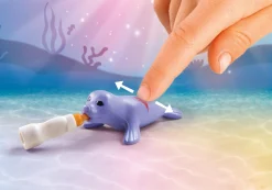 Imaginaire|PLAYMOBIL Centre de soin des sirènes pour animaux marins