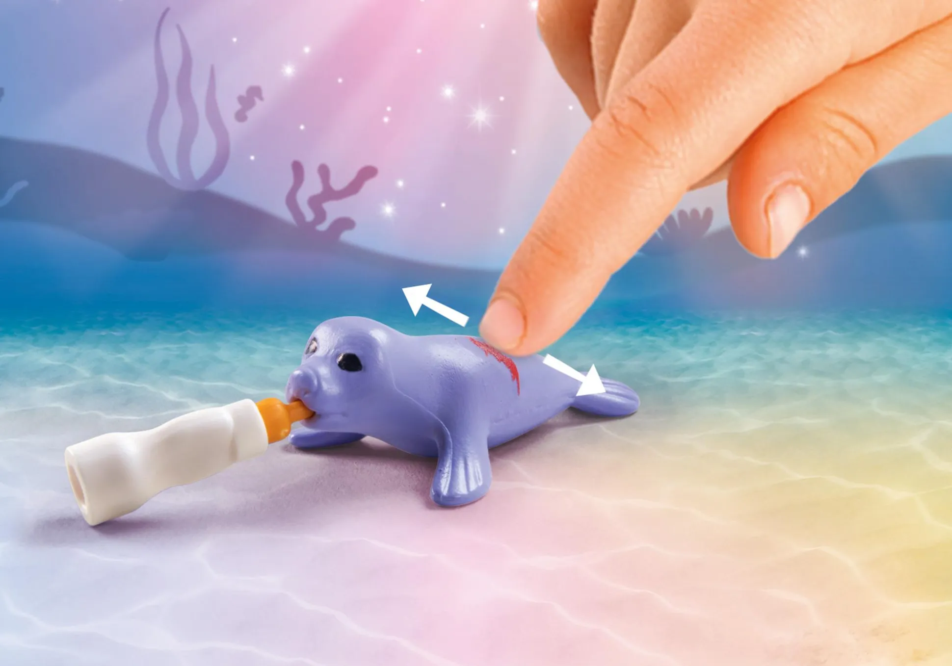 Imaginaire|PLAYMOBIL Centre de soin des sirènes pour animaux marins
