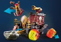 Imaginaire|Action & Aventure|PLAYMOBIL Chariot de combat enflammé des Burnham Raiders