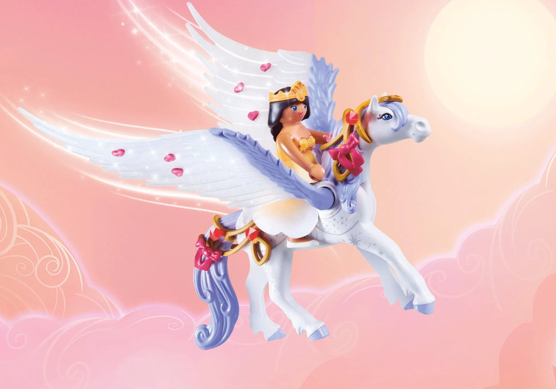 Les Princesses|Imaginaire|PLAYMOBIL Cheval ailé à décorer