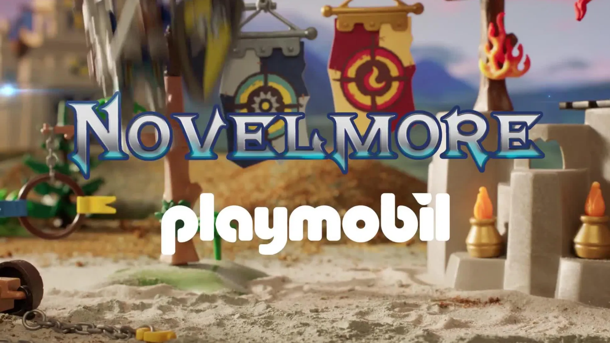 Action & Aventure|Imaginaire|PLAYMOBIL Chevalier Burnham Raider avec cheval de feu