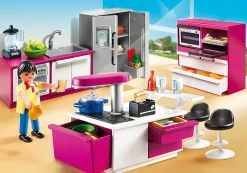 La Vie Quotidienne|My Life|PLAYMOBIL Cuisine avec îlot