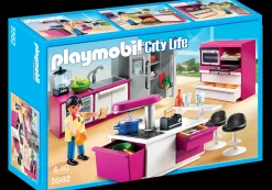 La Vie Quotidienne|My Life|PLAYMOBIL Cuisine avec îlot