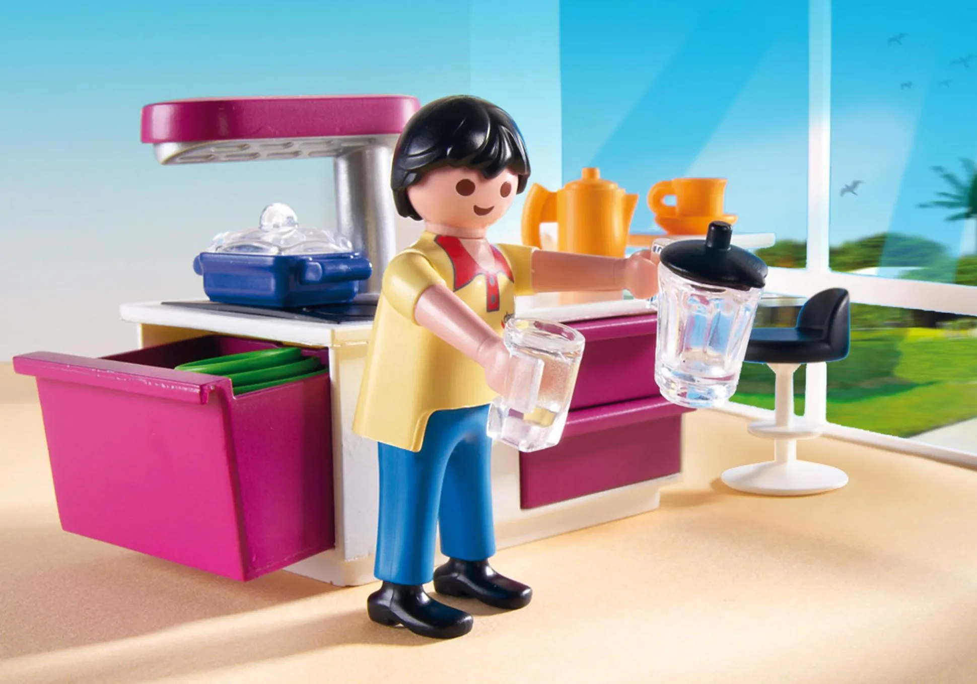 La Vie Quotidienne|My Life|PLAYMOBIL Cuisine avec îlot