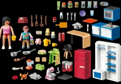 La Vie Quotidienne|Dollhouse|PLAYMOBIL Cuisine familiale