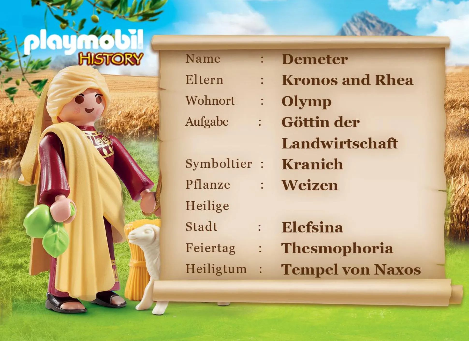 Histoire|PLAYMOBIL Déméter