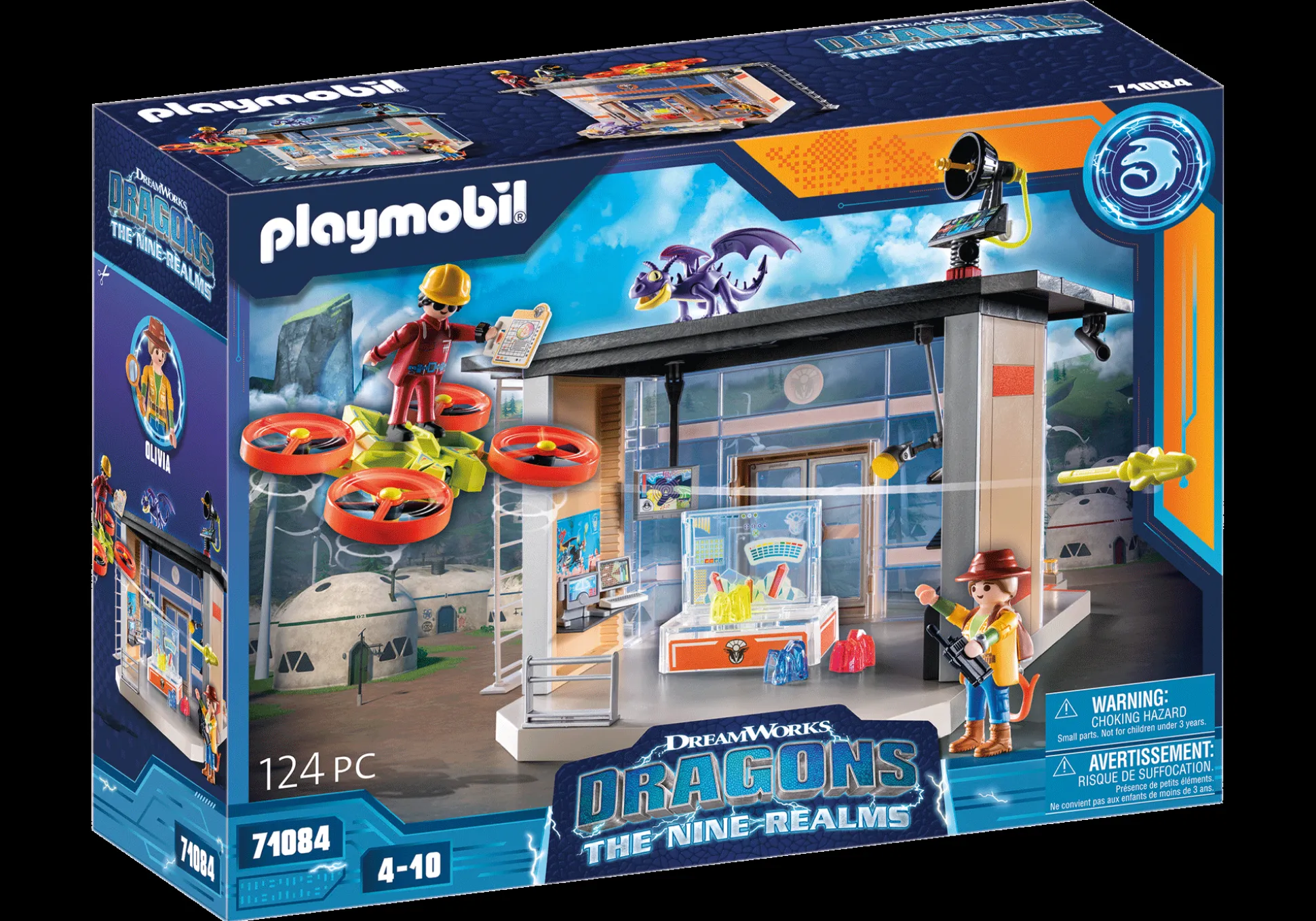 Imaginaire|Dinos & Dragons|PLAYMOBIL Dragons : Les Neuf Royaumes - Labo Icaris
