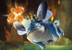 Imaginaire|Dinos & Dragons|PLAYMOBIL Dragons : Les Neuf Royaumes - Bissocorn & D'Angelo