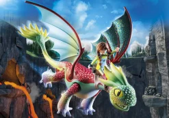 Imaginaire|Dinos & Dragons|PLAYMOBIL Dragons : Les Neuf Royaumes - Panache & Alex