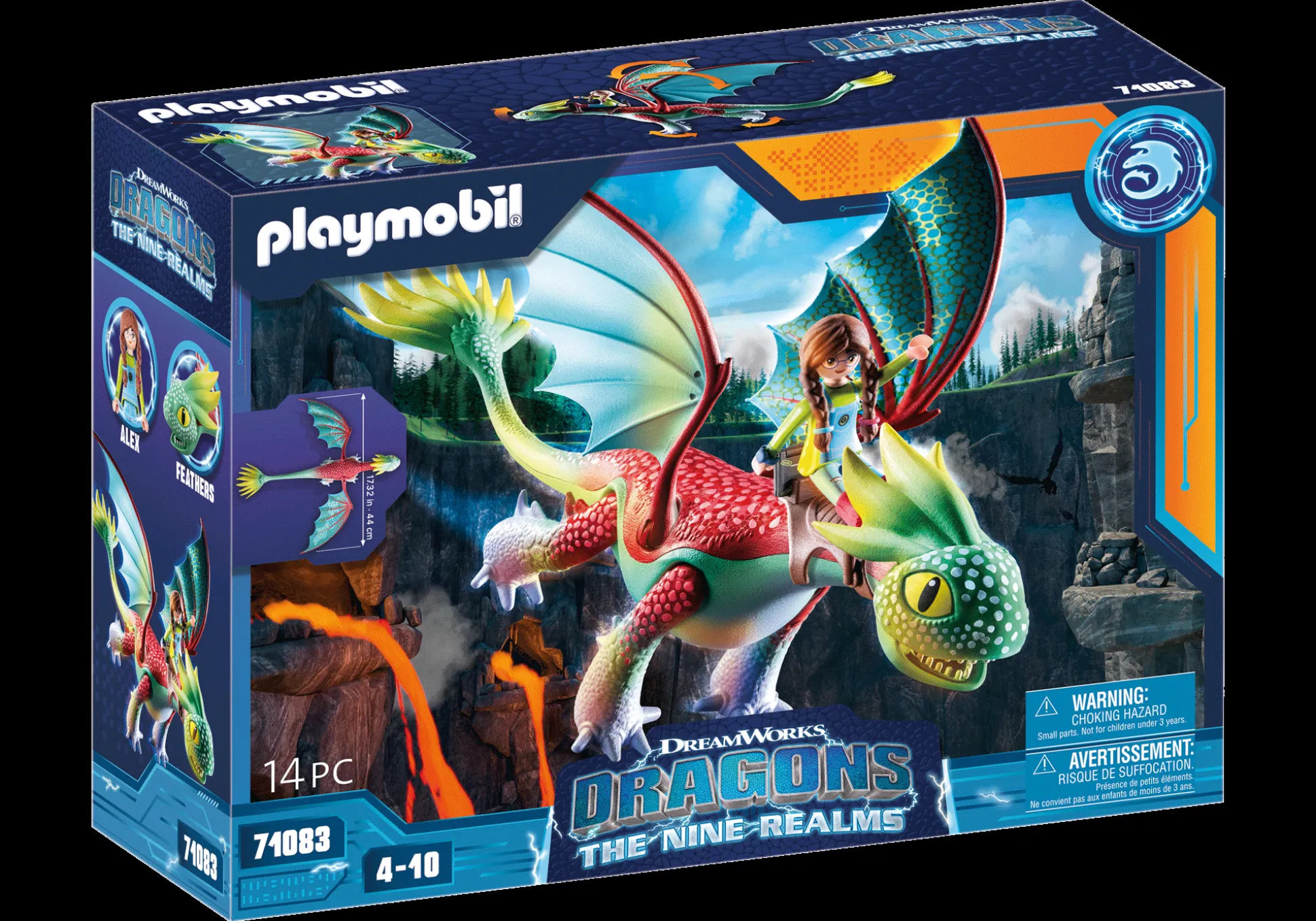 Imaginaire|Dinos & Dragons|PLAYMOBIL Dragons : Les Neuf Royaumes - Panache & Alex