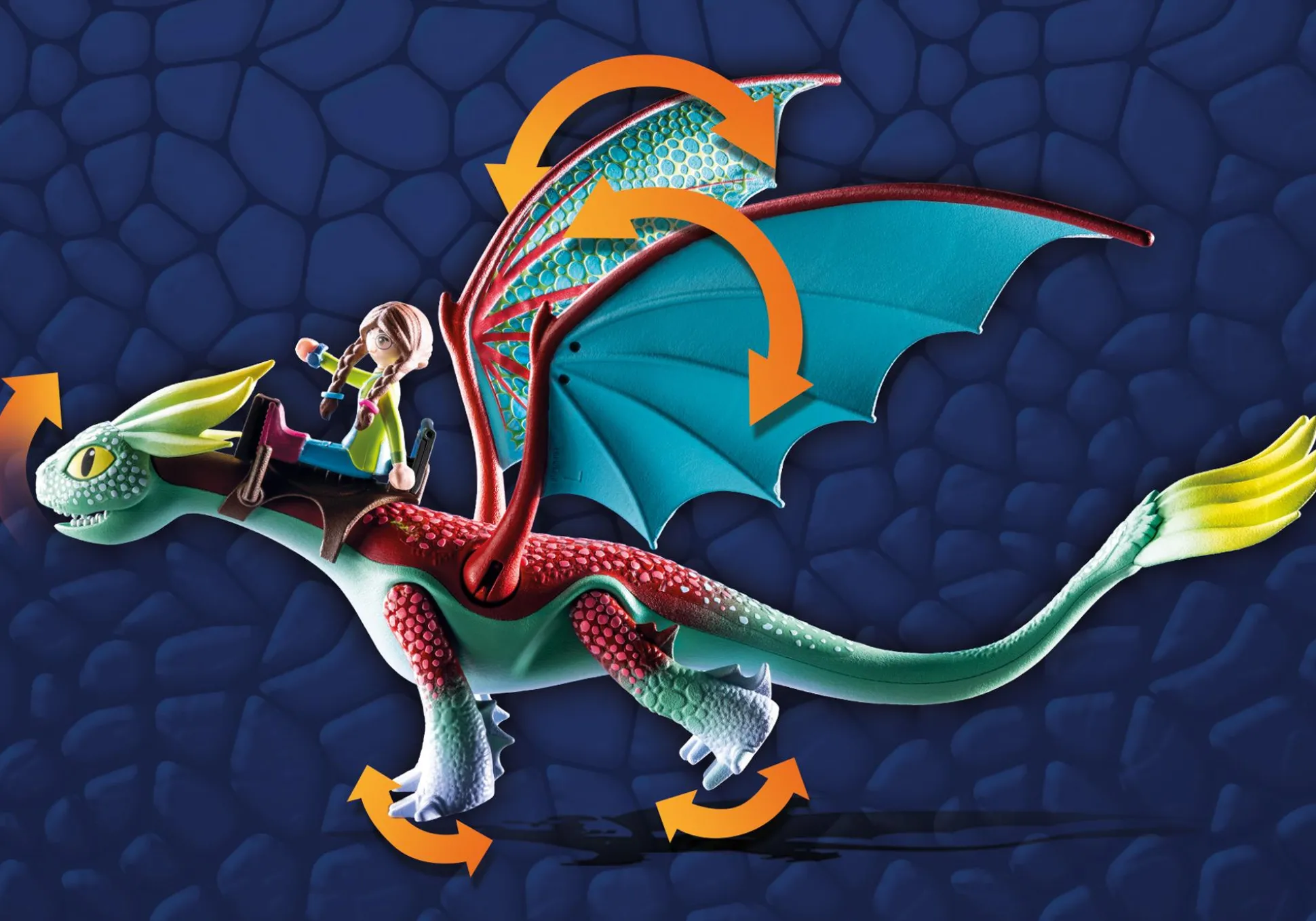 Imaginaire|Dinos & Dragons|PLAYMOBIL Dragons : Les Neuf Royaumes - Panache & Alex