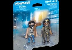 Héros Du Quotidien|Action & Aventure|PLAYMOBIL Duo : Policier et bandit
