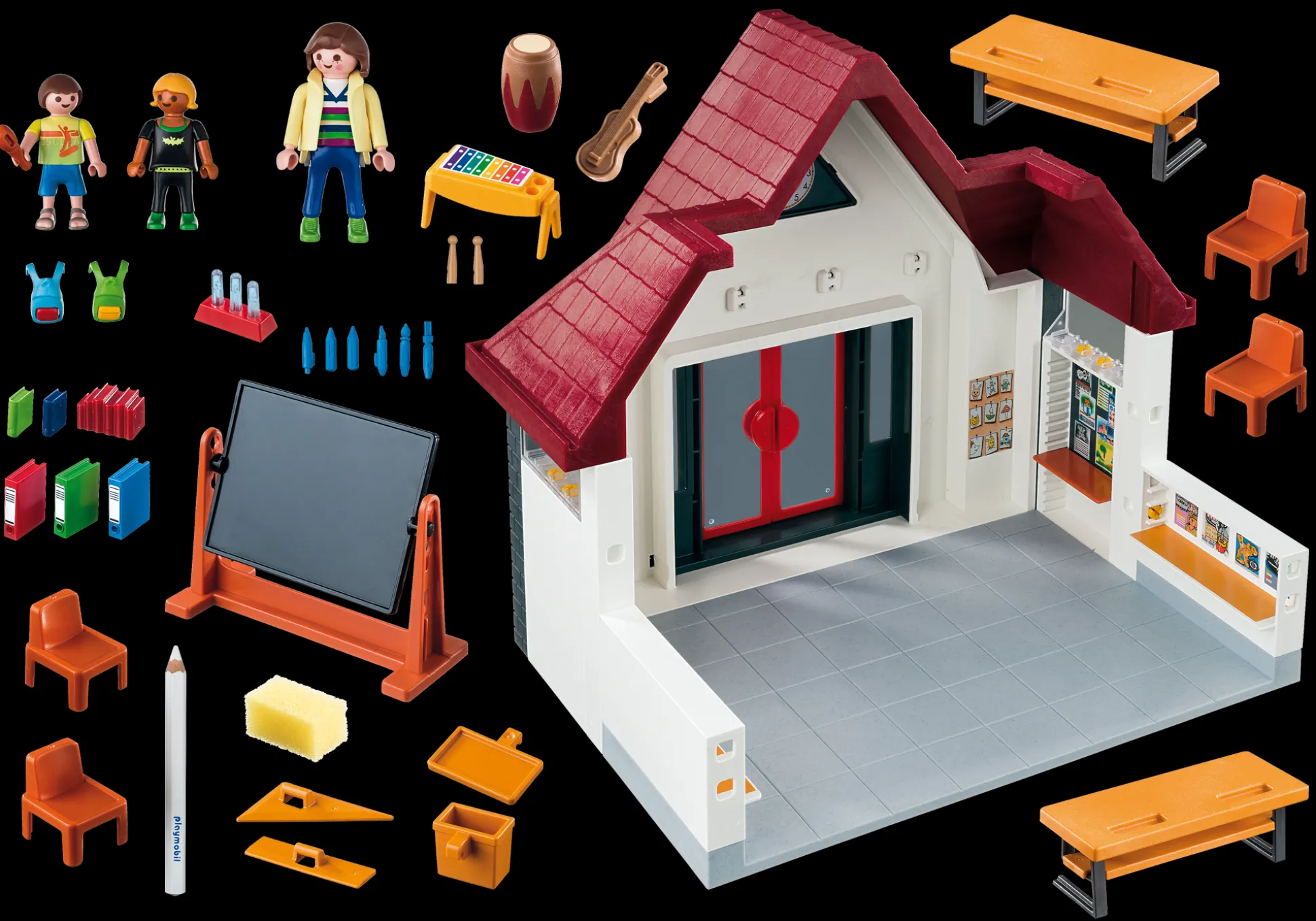 La Vie Quotidienne|My Life|PLAYMOBIL Ecole avec salle de classe