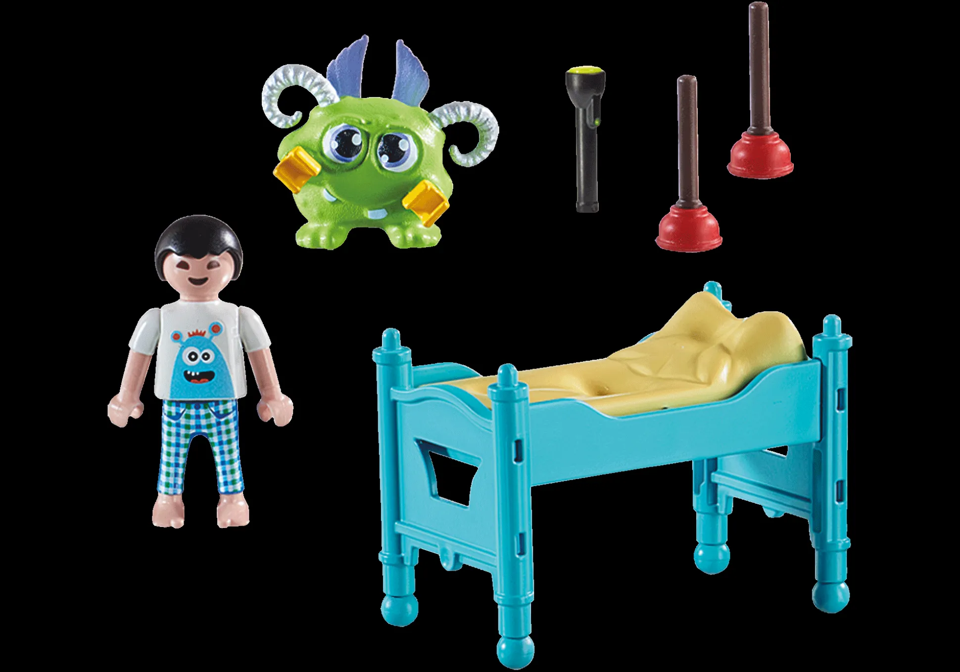 La Vie Quotidienne|My Life|PLAYMOBIL Enfant avec petit monstre