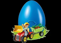 La Vie Quotidienne|Anniversaire|PLAYMOBIL Enfant avec tracteur et remorque