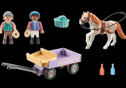 Les Animaux|PLAYMOBIL Enfants avec calèche et poney