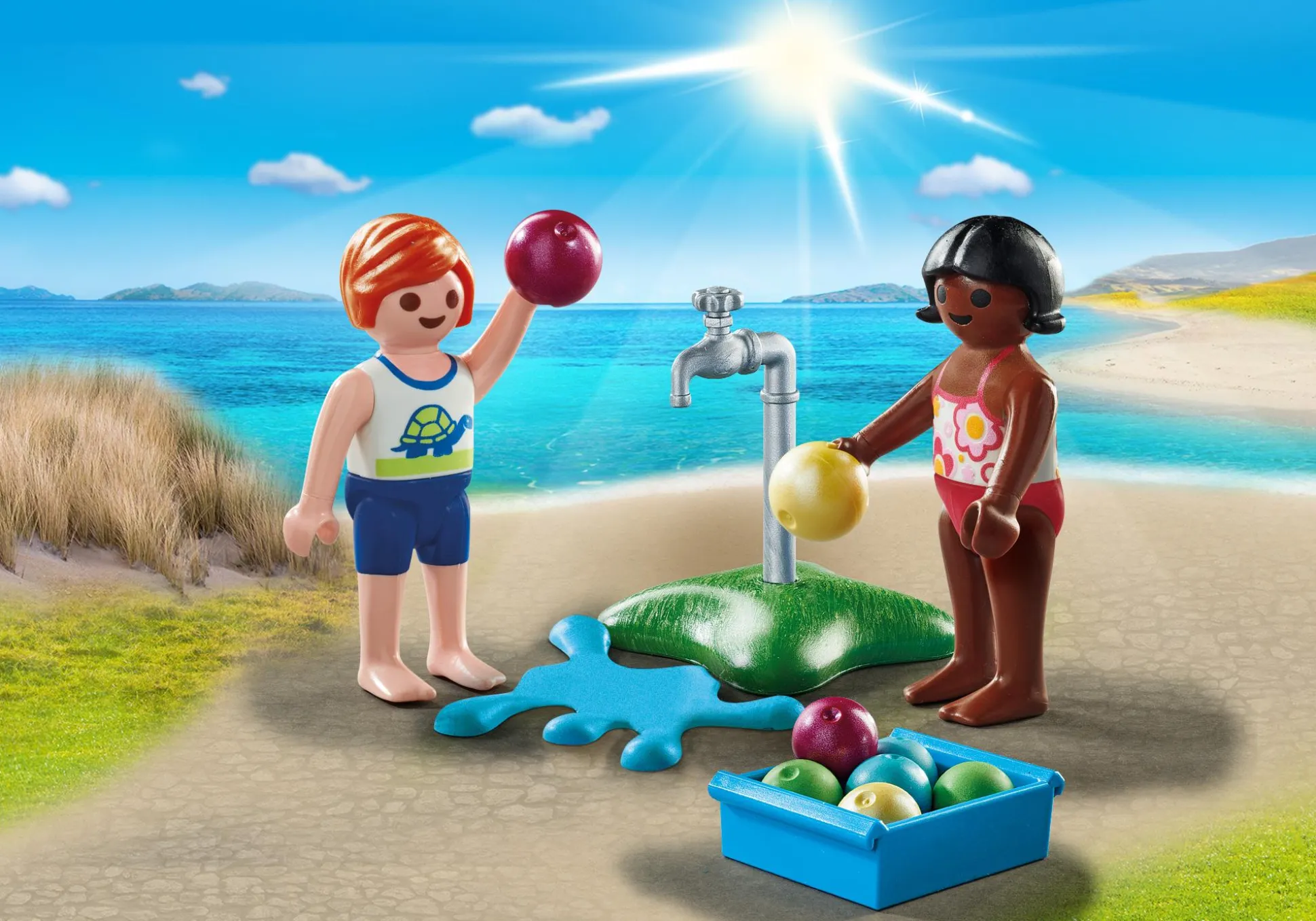 La Vie Quotidienne|My Life|PLAYMOBIL Enfants et ballons d'eau