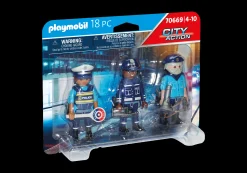 Héros Du Quotidien|Action & Aventure|PLAYMOBIL Equipe de policiers