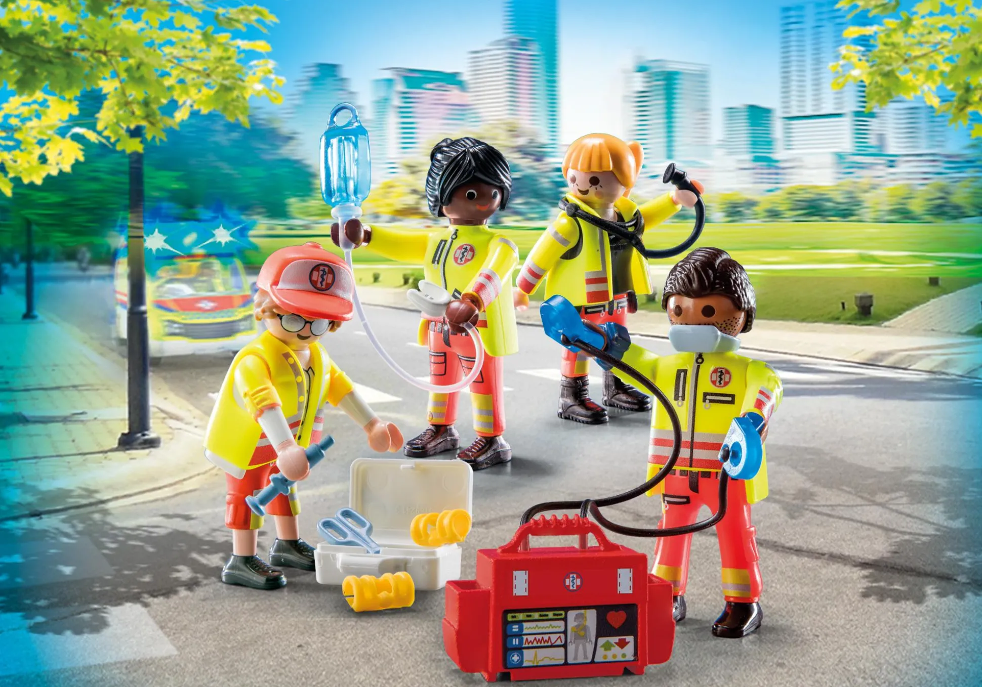 Héros Du Quotidien|My Life|PLAYMOBIL Equipe de secouristes
