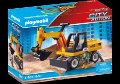 Héros Du Quotidien|Action Heroes|PLAYMOBIL Excavatrice avec pelle