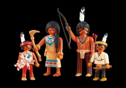 Histoire|Western|PLAYMOBIL Famille amérindienne