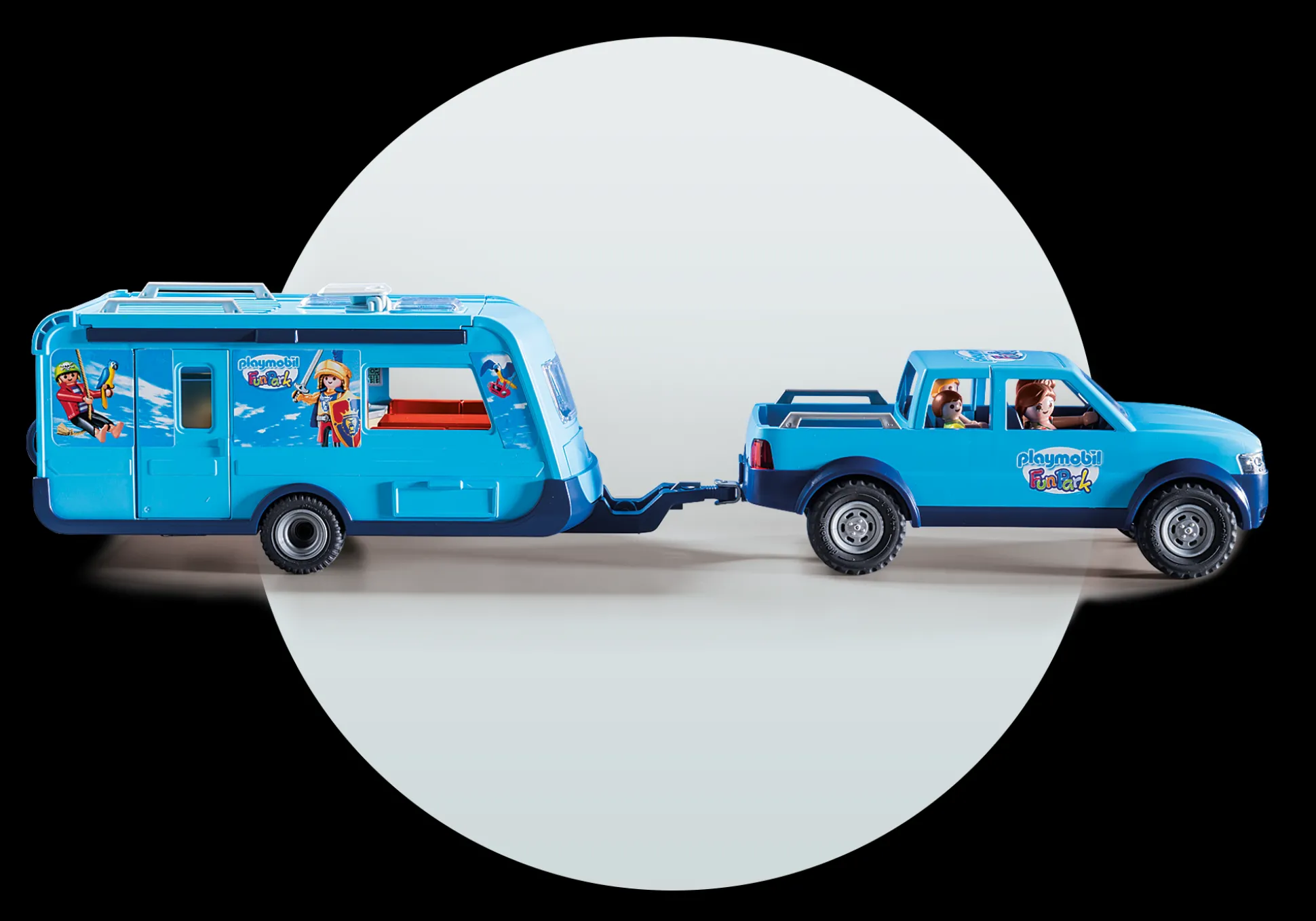 La Vie Quotidienne|My Life|PLAYMOBIL Famille avec voiture et caravane